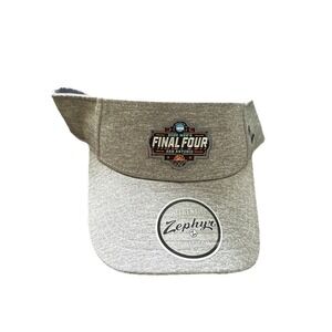 Zephyr‎ Final Four San Antonio 2025 Visor Adjustable Gray Embroidered